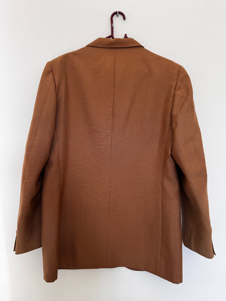 Caramel brown jacket - Size 34