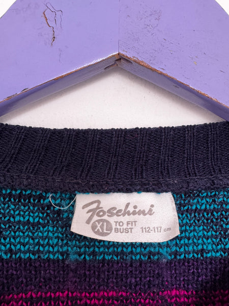Blue vintage knit - Size XL