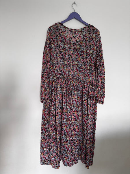 Floral cotton dress - Size Medium