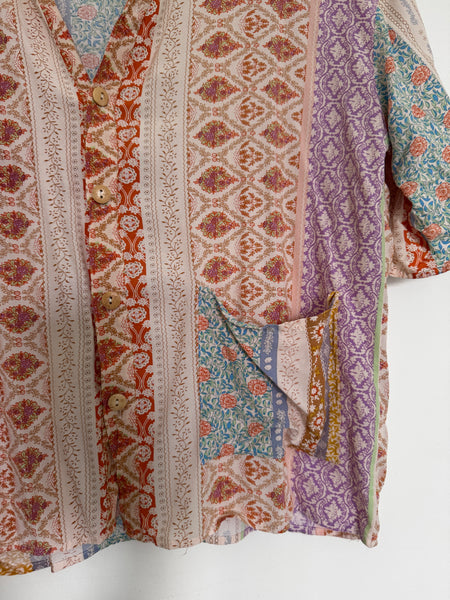 Boho viscose top - Size Large