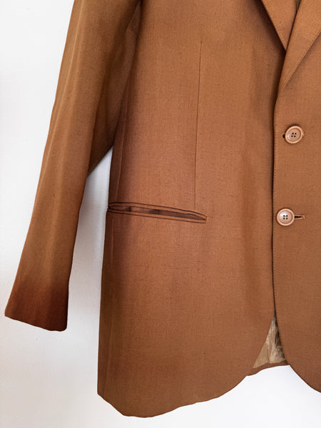 Caramel brown jacket - Size 34