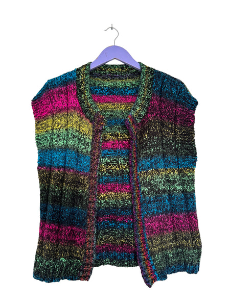 Rainbow sleeveless knit - Size M/L