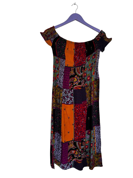 Paisley patch dress - Size M/L