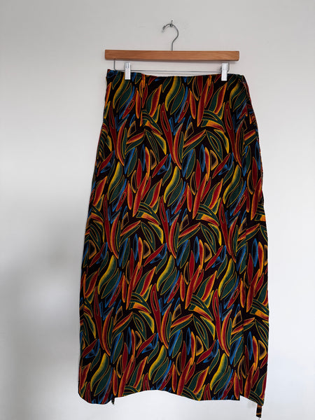 African wrap skirt - Size M-XL