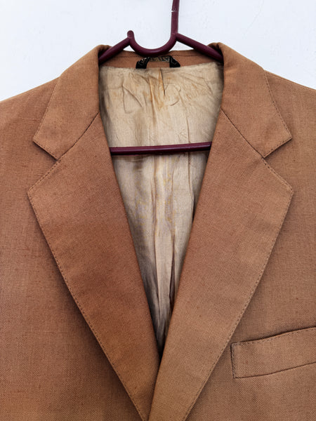 Caramel brown jacket - Size 34