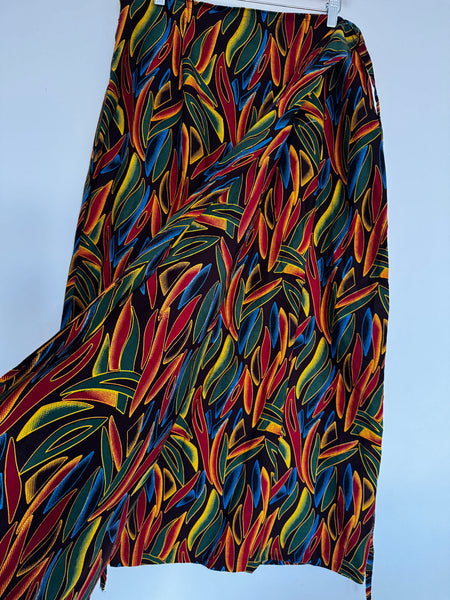 African wrap skirt - Size M-XL
