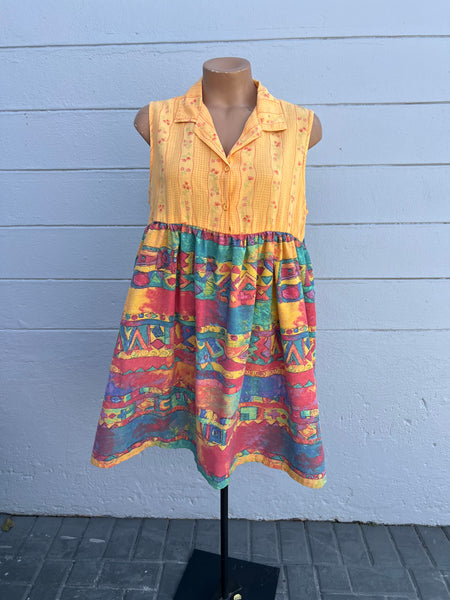 SO®️ Tangerine babydoll dress - Size Large