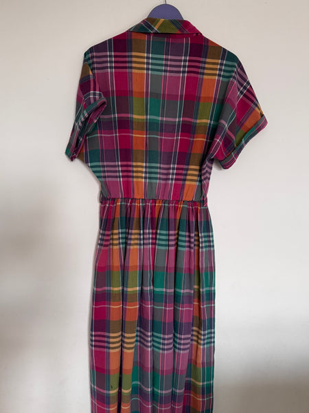 Vintage check dress - Size