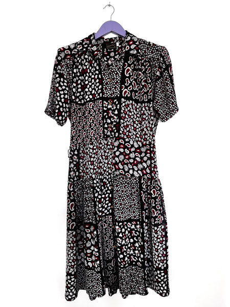 Black vintage dress - Size 36