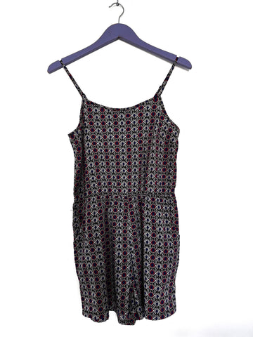 Geometric mini jumpsuit - Size 8