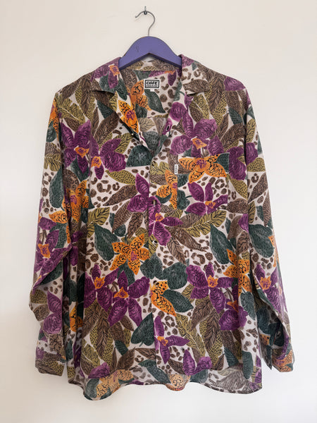 Vintage cotton shirt - Size Large