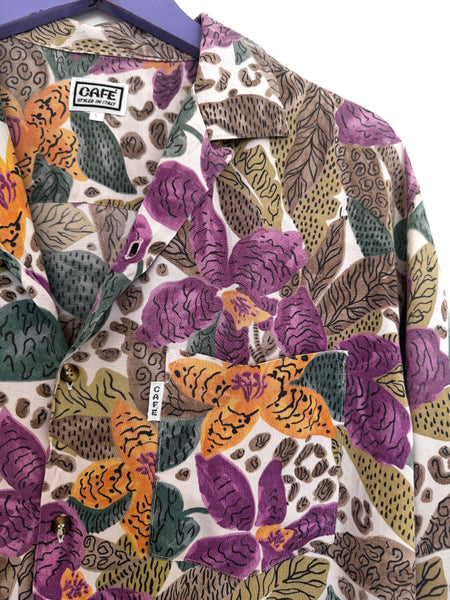 Vintage cotton shirt - Size Large