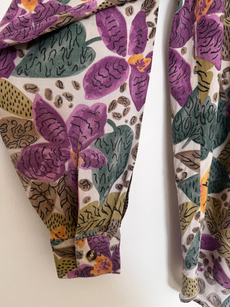 Vintage cotton shirt - Size Large