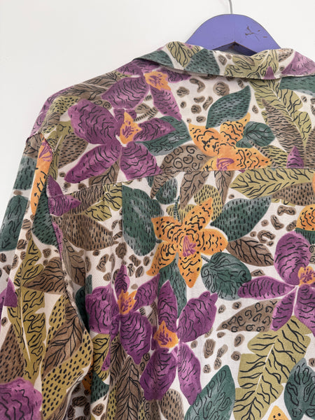 Vintage cotton shirt - Size Large