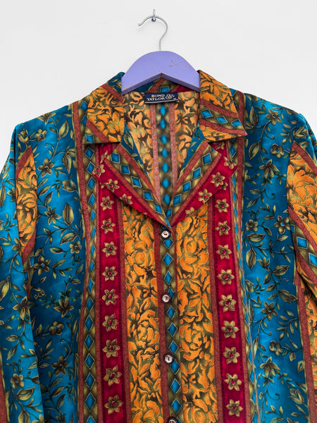 Vintage collar top - Size 14