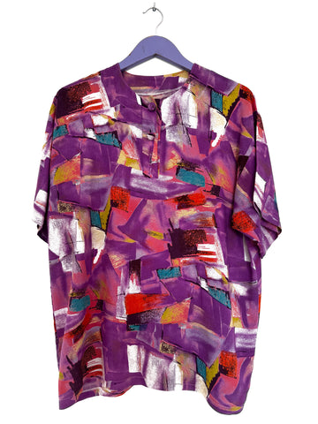 Purple vintage top - Size XL