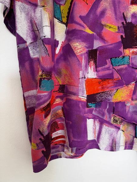 Purple vintage top - Size XL