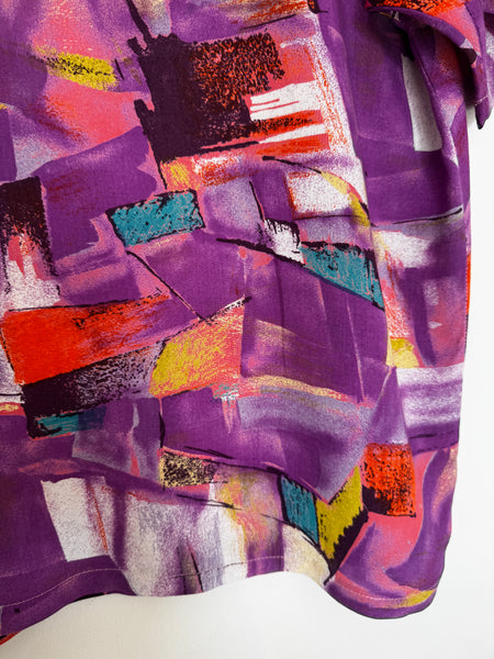 Purple vintage top - Size XL