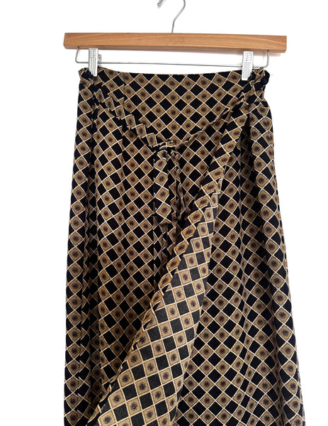 Vintage wrap skirt - Size Large