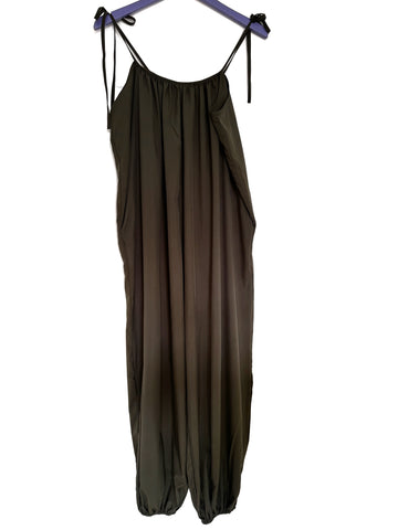 Dark olive jumpsuit - Size Small (fits S-L)