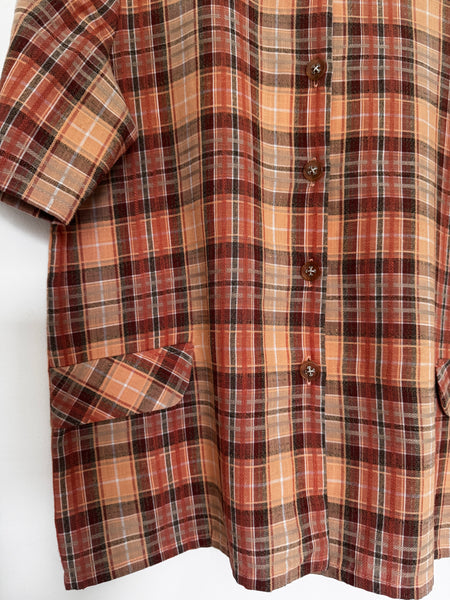 Brown vintage top - Size 40