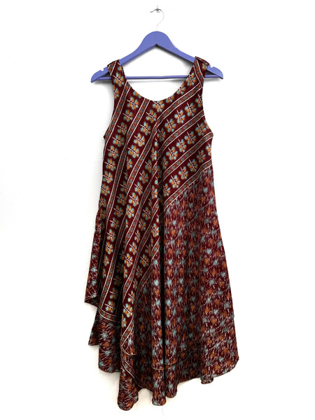 Brown a-line dress - Size Medium