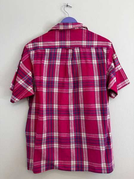 Pink check shirt - Size XL