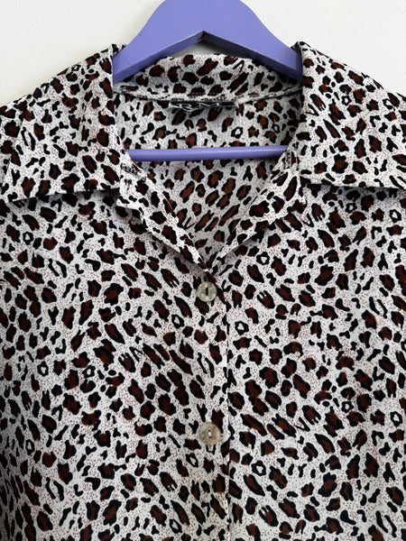 Animal print blouse - Size XL