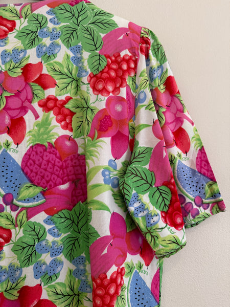 Floral viscose top - Size 36