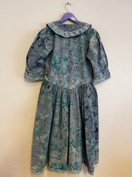 Peacock button dress - Size 32