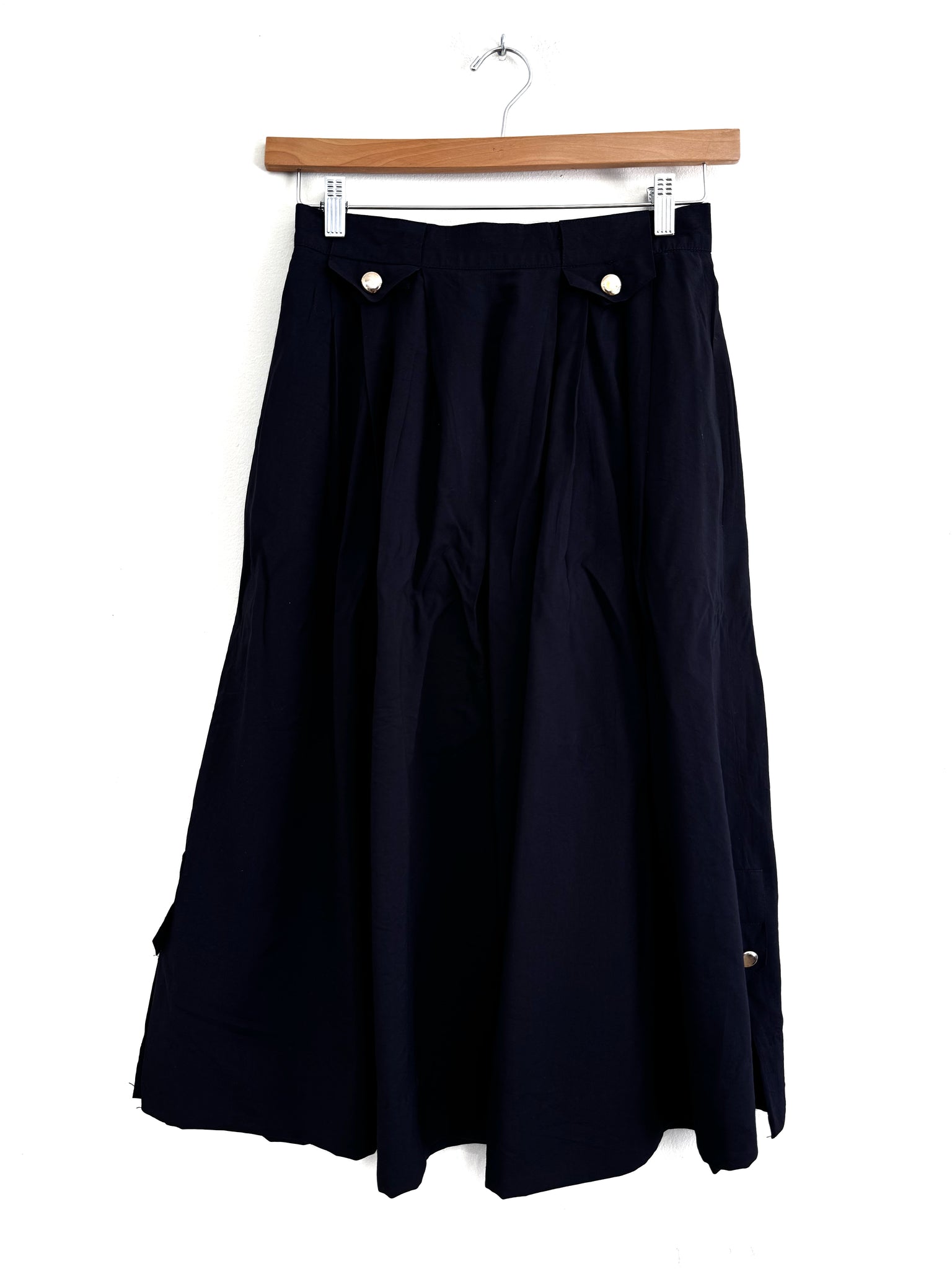 Dark navy a-line skirt - Size 38