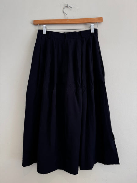 Dark navy a-line skirt - Size 38