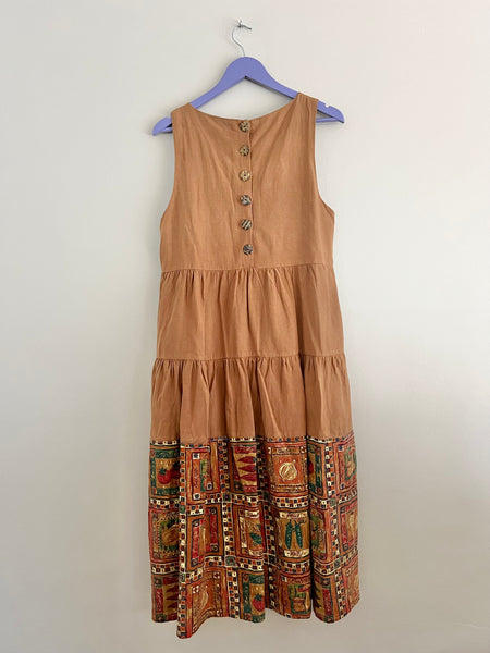 SO®️ Brown tier dress - Size 32