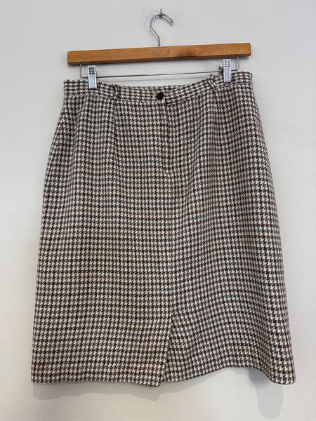 Taupe tube skirt - Size UK 16