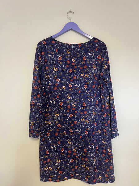 Blue floral dress - Size 10