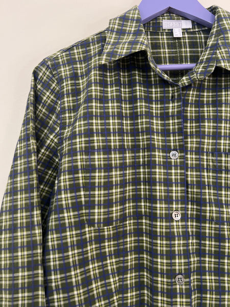 Green check shirt - Size 12