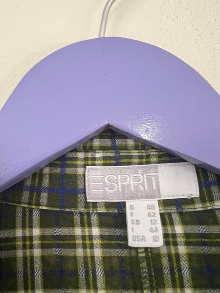 Green check shirt - Size 12