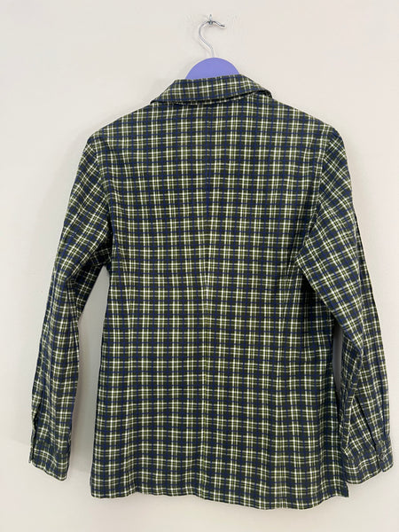 Green check shirt - Size 12