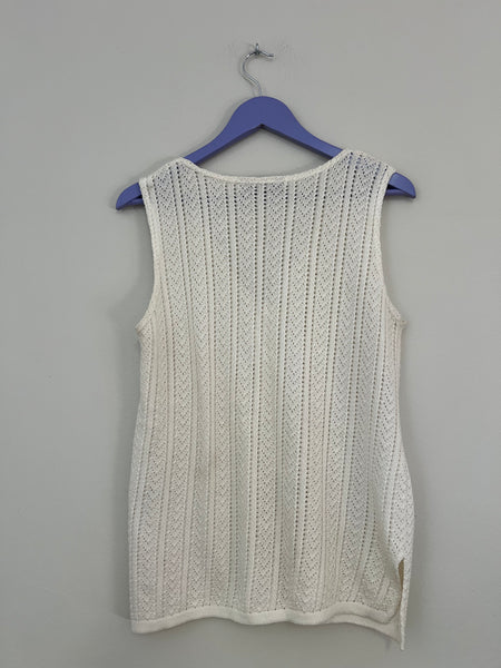 Cream knit top - Size 12