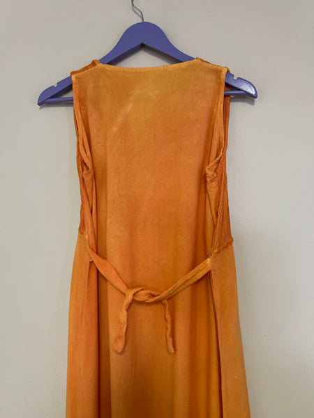 Tangerine dress - Size Large