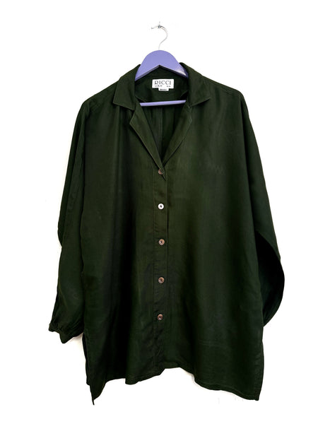 Army green shirt - Size 36