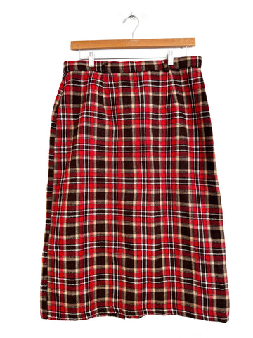 Red tube skirt - Size 42