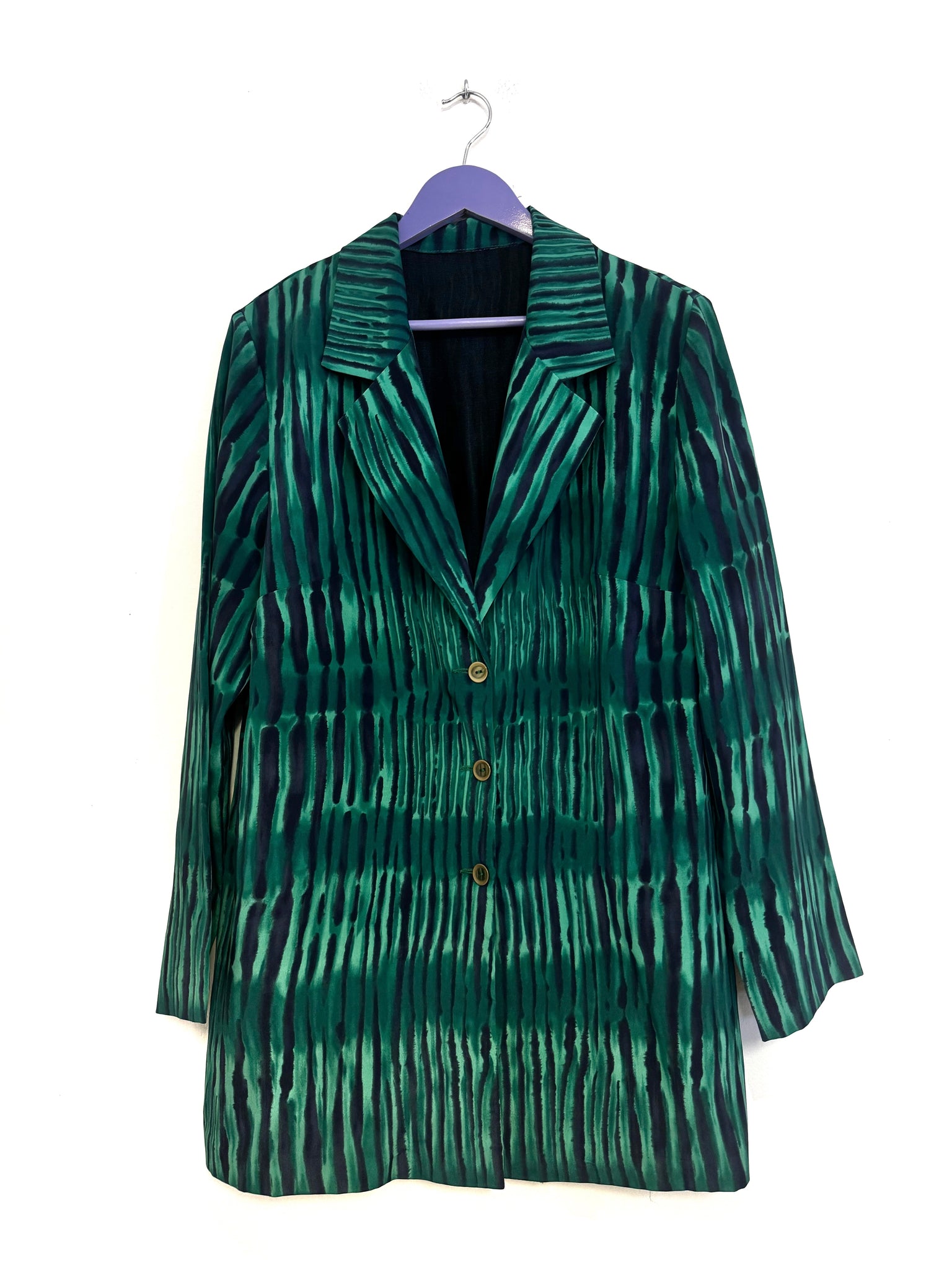 Green long blazer - Size 36