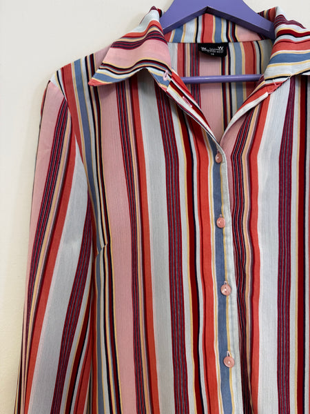 Light stripy blouse - Size 14