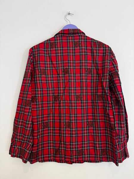 Red tartan shirt - Size L/XL