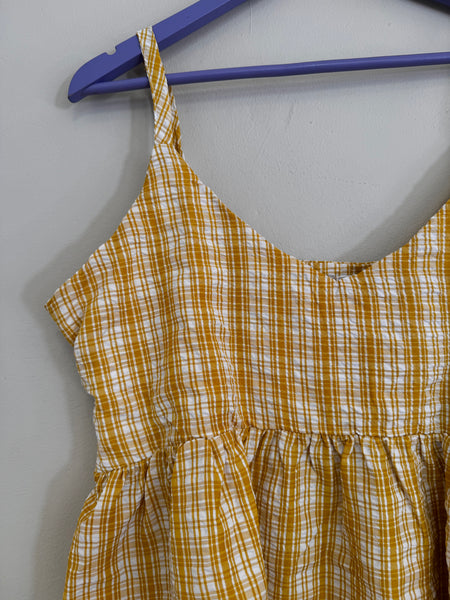 Yellow babydoll dress - Size M/L