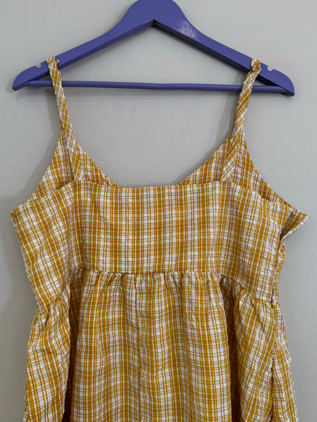 Yellow babydoll dress - Size M/L