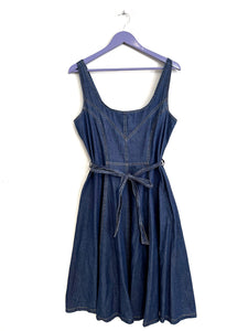 Denim A-line dress - Size 32