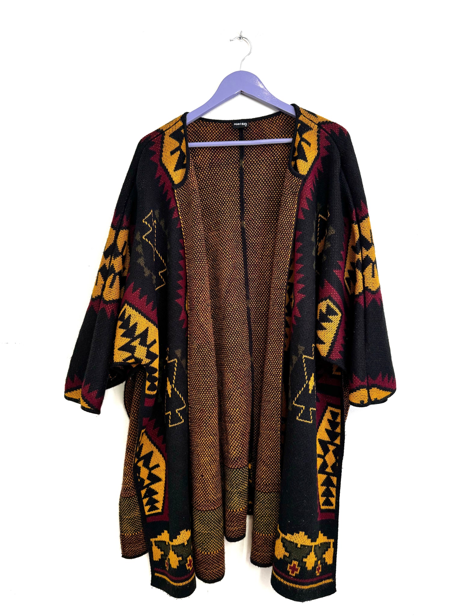 Black long cardi - Size Medium