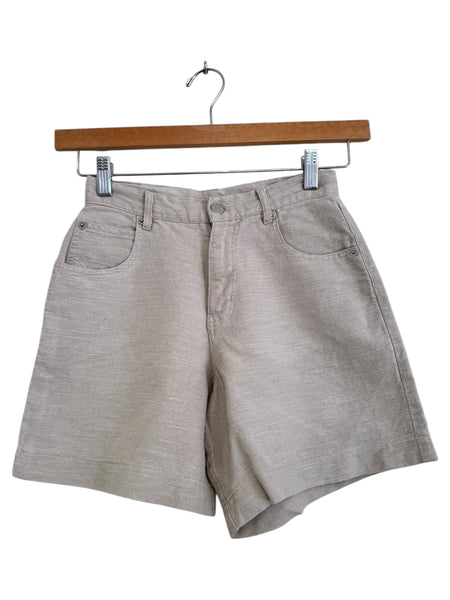 Beige high waist shorts - Size 30